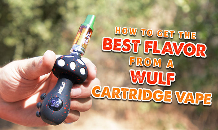 Cómo conseguir el mejor sabor de un vapeador Wulf Cartridge