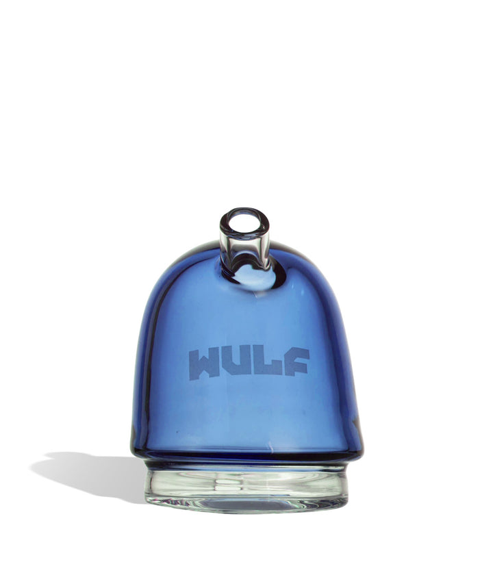 Blue front Wulf Mods Link Puffco Peak Attachment on white background