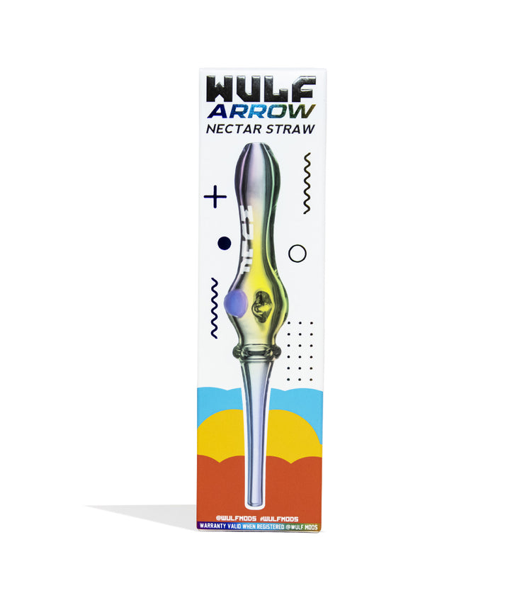 Full Color Wulf Mods Arrow Nectar Straw Packaging Front View on White Background