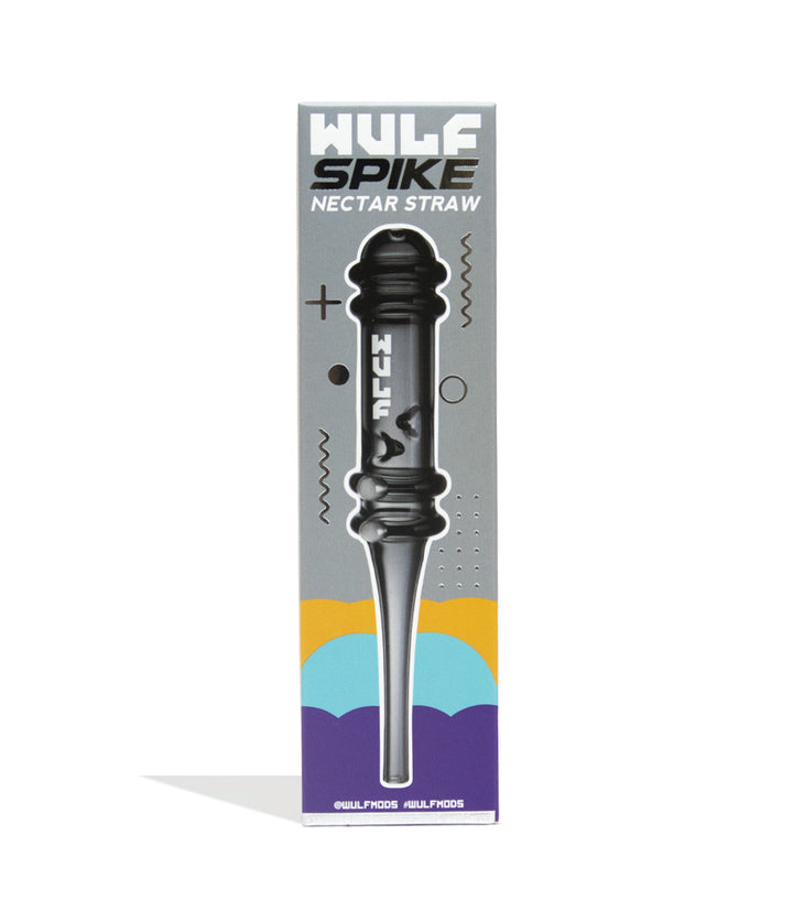 Smoke Wulf Mods Spike Nectar Straw Packaging Front View on White Background