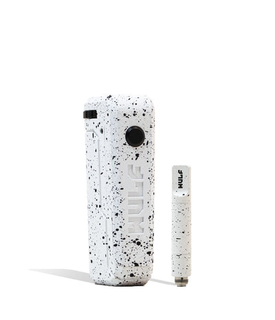 White Black Spatter Wulf Mods UNI Max Concentrate Kit Front View on White Background