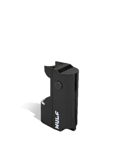 Black Wulf Mods Micro Plus Cartridge Vaporizer Above View on White Background