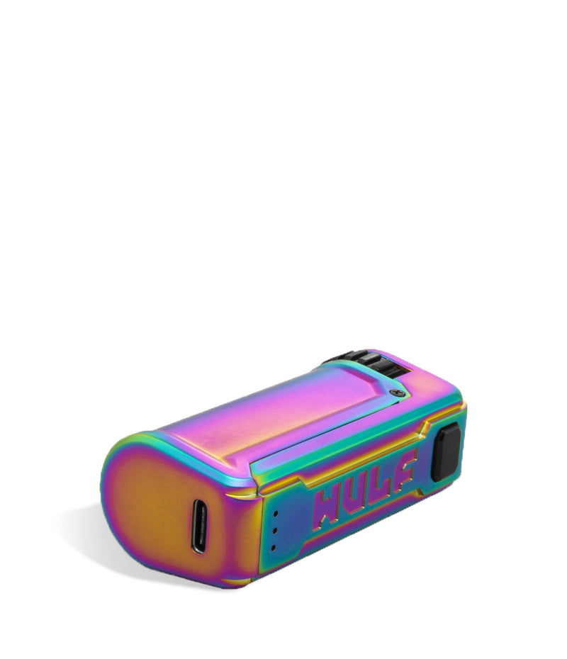 Full Color Wulf Mods UNI S Bottom View Adjustable Cartridge Vaporizer on White Background