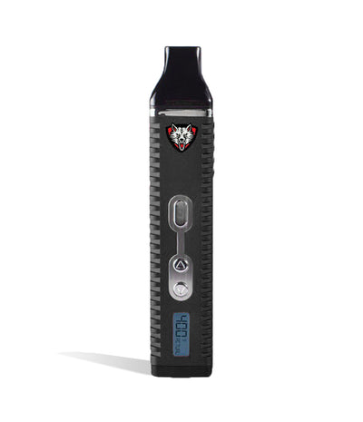Black Wulf Mods Digital Vaporizer Front View on White Background